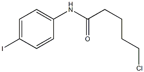 5-chloro-N-(4-iodophenyl)pentanamide Struktur