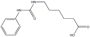 6-[(anilinocarbonyl)amino]hexanoic acid Struktur