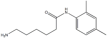 6-amino-N-(2,4-dimethylphenyl)hexanamide Struktur