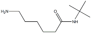 6-amino-N-(tert-butyl)hexanamide Struktur