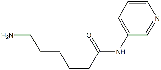 6-amino-N-pyridin-3-ylhexanamide Struktur