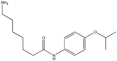 7-amino-N-[4-(propan-2-yloxy)phenyl]heptanamide Struktur