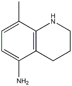 8-methyl-1,2,3,4-tetrahydroquinolin-5-amine Struktur