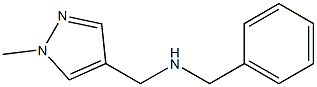 benzyl[(1-methyl-1H-pyrazol-4-yl)methyl]amine Struktur