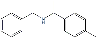 benzyl[1-(2,4-dimethylphenyl)ethyl]amine Struktur