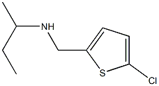 butan-2-yl[(5-chlorothiophen-2-yl)methyl]amine Struktur