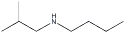 butyl(2-methylpropyl)amine Struktur