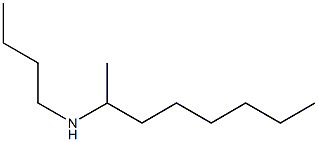 butyl(octan-2-yl)amine Struktur