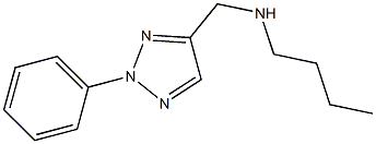 butyl[(2-phenyl-2H-1,2,3-triazol-4-yl)methyl]amine Struktur