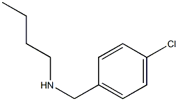 butyl[(4-chlorophenyl)methyl]amine Struktur