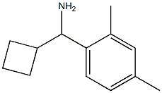 cyclobutyl(2,4-dimethylphenyl)methanamine Struktur