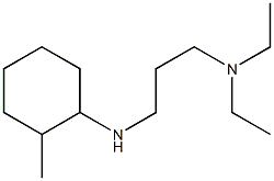 diethyl({3-[(2-methylcyclohexyl)amino]propyl})amine Struktur