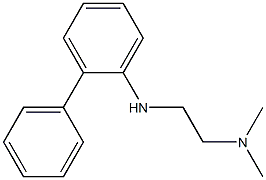 dimethyl({2-[(2-phenylphenyl)amino]ethyl})amine Struktur