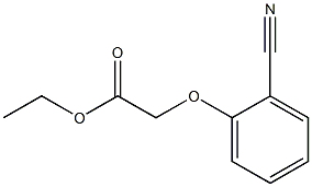 ethyl (2-cyanophenoxy)acetate Struktur