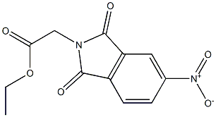 ethyl 2-(5-nitro-1,3-dioxo-2,3-dihydro-1H-isoindol-2-yl)acetate Struktur