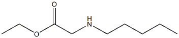 ethyl 2-(pentylamino)acetate Struktur