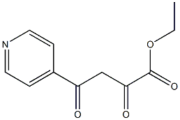 ethyl 2,4-dioxo-4-(pyridin-4-yl)butanoate Struktur