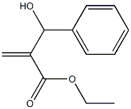 ethyl 2-[hydroxy(phenyl)methyl]prop-2-enoate Struktur