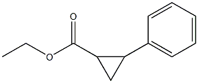 ethyl 2-phenylcyclopropane-1-carboxylate Struktur