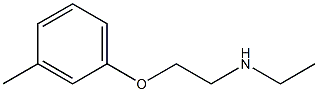 ethyl[2-(3-methylphenoxy)ethyl]amine Struktur