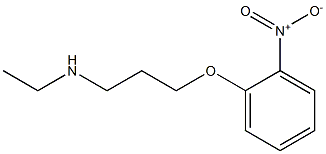 ethyl[3-(2-nitrophenoxy)propyl]amine Struktur