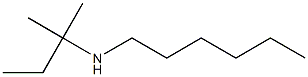 hexyl(2-methylbutan-2-yl)amine Struktur