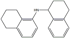 N-(1,2,3,4-tetrahydronaphthalen-1-yl)-5,6,7,8-tetrahydronaphthalen-1-amine Struktur