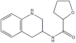 N-(1,2,3,4-tetrahydroquinolin-3-yl)oxolane-2-carboxamide Struktur