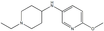 N-(1-ethylpiperidin-4-yl)-6-methoxypyridin-3-amine Struktur