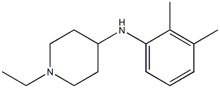 N-(2,3-dimethylphenyl)-1-ethylpiperidin-4-amine Struktur