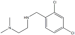 N'-(2,4-dichlorobenzyl)-N,N-dimethylethane-1,2-diamine Struktur