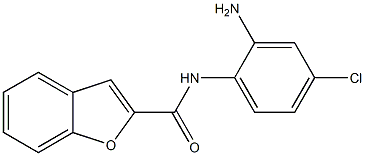 N-(2-amino-4-chlorophenyl)-1-benzofuran-2-carboxamide Struktur