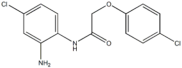 N-(2-amino-4-chlorophenyl)-2-(4-chlorophenoxy)acetamide Struktur