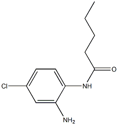 N-(2-amino-4-chlorophenyl)pentanamide Struktur