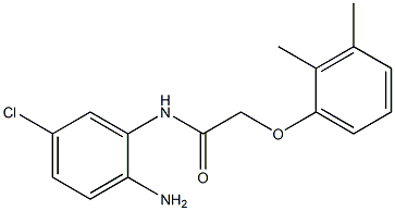 N-(2-amino-5-chlorophenyl)-2-(2,3-dimethylphenoxy)acetamide Struktur