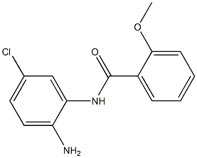 N-(2-amino-5-chlorophenyl)-2-methoxybenzamide Struktur