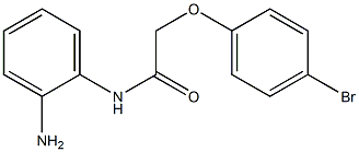 N-(2-aminophenyl)-2-(4-bromophenoxy)acetamide Struktur