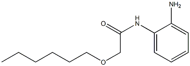 N-(2-aminophenyl)-2-(hexyloxy)acetamide Struktur