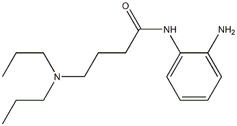 N-(2-aminophenyl)-4-(dipropylamino)butanamide Struktur