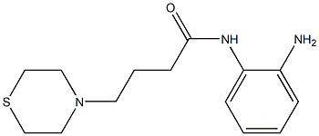 N-(2-aminophenyl)-4-(thiomorpholin-4-yl)butanamide Struktur