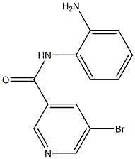 N-(2-aminophenyl)-5-bromopyridine-3-carboxamide Struktur