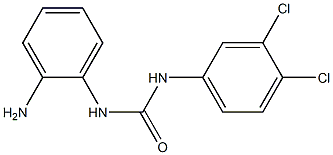 N-(2-aminophenyl)-N'-(3,4-dichlorophenyl)urea Struktur