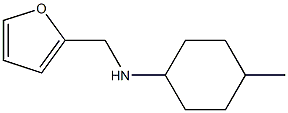 N-(2-furylmethyl)-N-(4-methylcyclohexyl)amine Struktur