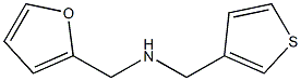 N-(2-furylmethyl)-N-(thien-3-ylmethyl)amine Struktur