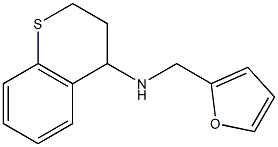 N-(2-furylmethyl)thiochroman-4-amine Struktur