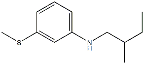 N-(2-methylbutyl)-3-(methylsulfanyl)aniline Struktur