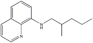 N-(2-methylpentyl)quinolin-8-amine Struktur