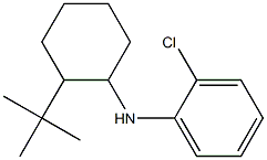 N-(2-tert-butylcyclohexyl)-2-chloroaniline Struktur