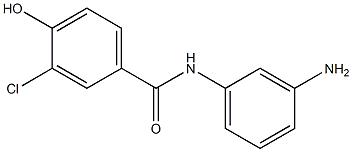 N-(3-aminophenyl)-3-chloro-4-hydroxybenzamide Struktur