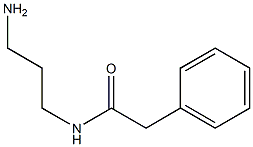 N-(3-aminopropyl)-2-phenylacetamide Struktur